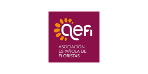 Logotipo de AEFI, Asociación Española de Floristas